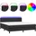 vidaXL Boxspringbett 180 x 200 cm Schwarz