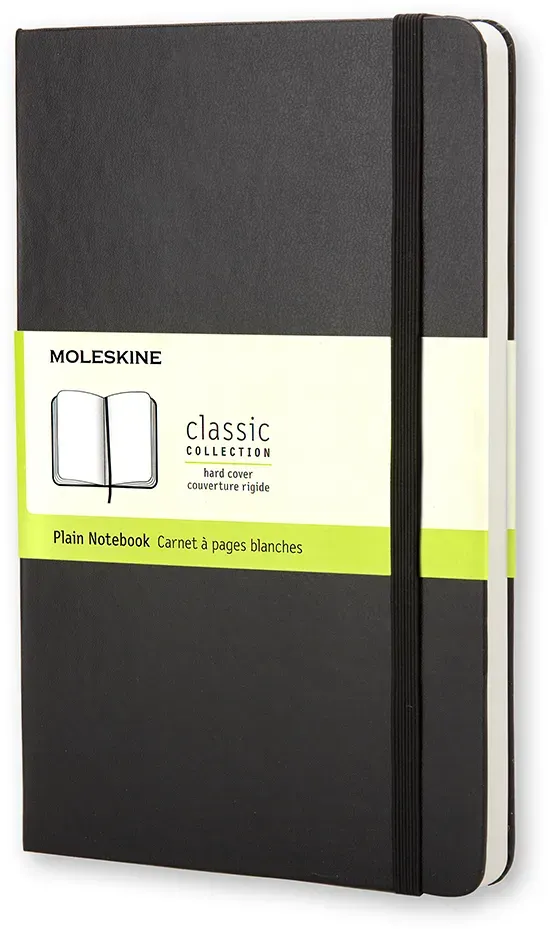 Moleskine Large - Notizbuch - 130 x 210 mm - 120 Blatt / 240 Seiten