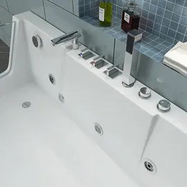 Home Deluxe CARICA Whirlpoolbadewanne 170 x 80 cm (UBA147ARA2V-01)