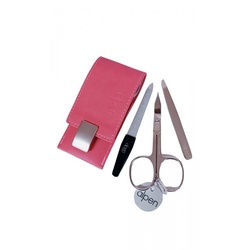 ALPEN Maniküre-Set, Nylon mit magnetischem Verschluss, Rosa 6810_P