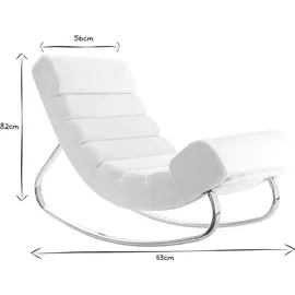 miliboo Sessel TAYLOR Kunstleder 0 x 0 x 0 cm Schwarz