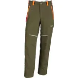 KOX Schnittschutzhose Vento 3.0 Grün/orange Größe 60
