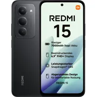 Xiaomi Redmi 15 4 GB RAM 128 GB Midnight Black