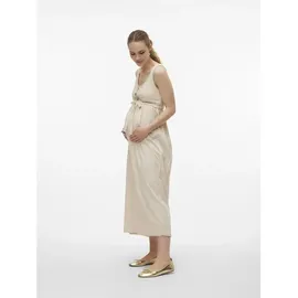 MAMA LICIOUS Mamalicious Evi Lia Ankle ärmelloses Midikleid - French Oak - XS