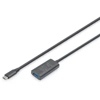 Digitus Aktives USB 3.2 Gen1 5G Verlängerungskabel, USB-C -