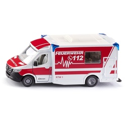 Siku Spielzeug-Krankenwagen SIKU Super, Mercedes-Benz Sprinter Miesen Typ C Rettungswagen (2115) rot|weiß
