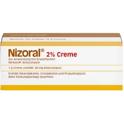 Nizoral 2% Hautpilz Creme ? Effektive Hilfe bei Haut- & Fußpilz 30 g Creme