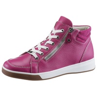 Ara Shoes Schnürboots »ROM«, Keilabsatz, High Top-Sneaker, Freizeitschuh mit Reißverschluss Gr. 7 (40,5), pink, , 56737562-7