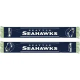 Seattle Seahawks Schal Fanschal Scarf ** Team HD Knitted Jaquard Scarf ** in 145 x 20 cm - Einheitsgröße