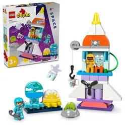LEGO® DUPLO® 10422 3-in-1-Spaceshuttle für viele Abenteuer