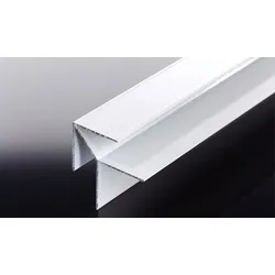 6000 mm Alu Eckprofil für Kömapan Kunststoffpaneele – Eckleisten in Braun – ideales Alu-Profil für präzise Eckverbindungen