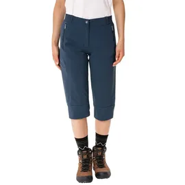 Vaude Farley Stretch Capri III Hosen Dunkelblau 42