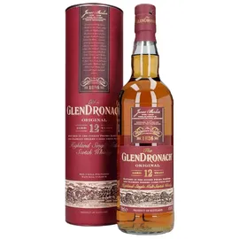 Glendronach 12 Years Old Original Single Malt Scotch 43% vol 0,7 l Geschenkbox