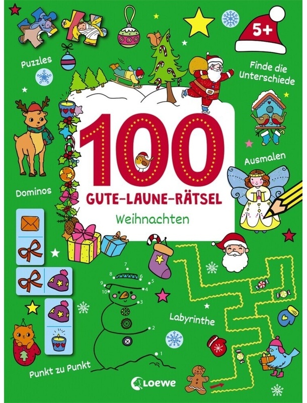 100 Gute-Laune-Rätsel / 100 Gute-Laune-Rätsel - Weihnachten, Kartoniert (TB)
