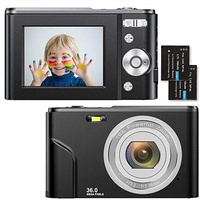 Fotoapparat Fotografie Digital Kompakt 36MP HD Zoom 16X Kinder Erwachsene