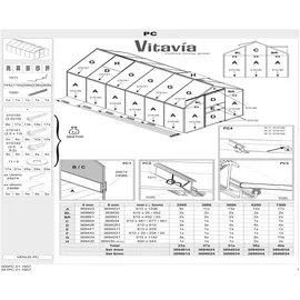 Vitavia Venus 3800 Alu schwarz HKP 4 mm 3,8 m2