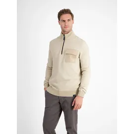 Lerros Strickpullover Troyer Beige XXL