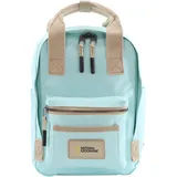 National Geographic Cityrucksack NATIONAL GEOGRAPHIC "LEGEND", Gr. B/H/T: 20cm, blau (hellblau), Nylon, Rucksäcke Cityrucksack, mit gepolstertem Laptopfach