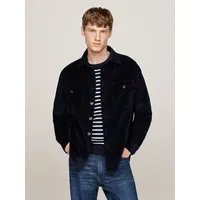 Tommy Hilfiger Hemdjacke »CORDUROY OVERSHIRT«, blau