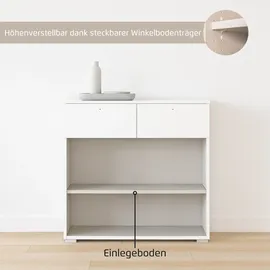 Rauch Kommode Gamma 80 x 81 cm Holzwerkstoff weiß