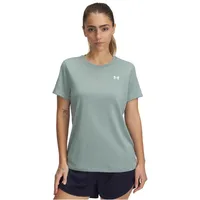 Under Armour Tech Solid Trainingsshirt Damen 348 silica green/white