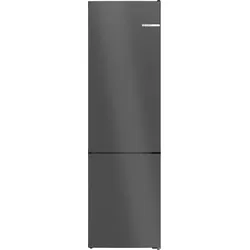 BOSCH Kühl-/Gefrierkombination "KGN39OCAF", A (A-G), silber (anthrazit steel), Rechtsanschlag, wechselbar, Kühlschränke, Green Collection: produziert mit CO2 reduzierten Materialien, Topseller