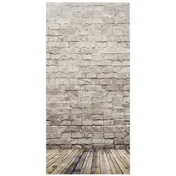 mySPOTTI Badrückwand »Mauerwerk«, BxH:100 cm x 210 cm, beige