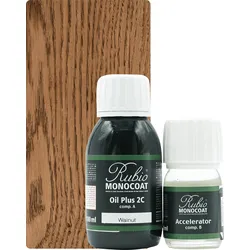 Rubio Monocoat Set Oil Plus 2C Walnut 130ml (A+B)