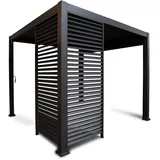 LECO Wand 93 cm Zur Lamellenpergola Deluxe Anthrazit