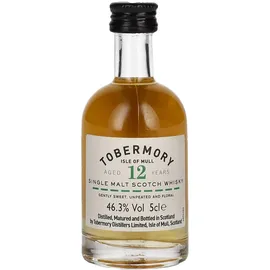 tobermory whisky 12 Years Old Single Malt 46,3% vol 0,05 l