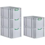 Proregal Eurobox NextGen Color 32 x 40 x 60 cm 5-tlg. grün