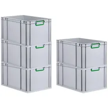 Proregal Eurobox NextGen Color 32 x 40 x 60 cm 5-tlg. grün