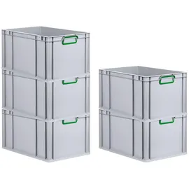 Proregal Eurobox NextGen Color 32 x 40 x 60 cm 5-tlg. grün