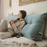 Björn&Schiller Rückenkissen 200 x 0 cm Türkis-Grau