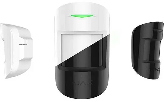 Ajax Alarmsystem CombiProtect - Bewegungs- und Glasbruchmelder (Farbe: Schwarz)