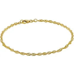 trendor 50521 Armband Frauen 333 Gold Singapur 2,4 mm