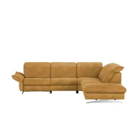 Hukla Ecksofa Michelle ¦ gelb ¦ Maße (cm): B: 292 H: 81 T: 258