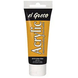 KREUL el Greco Acrylfarbe lichter ocker 75,0 ml