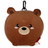 Legami Reisekissen mit Schlafmaske - Teddybär
