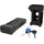 Fischer Faltschloss PROTEC PLUS FK85 Schwarz/Rot