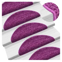 vidaXL Stufenmatten 10 Stk. 56x17x3 cm Violett