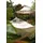 AMAZONAS XXL Makramee Stabhängematte Palacio Boho Liegefläche ca. 240 x 160 cm - Creme
