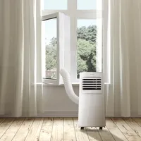 Cecotec Universal Isolierte Fensterabdeckung für tragbare Klimaanlagen 230x35cm 100% Polyester, stark und langlebig, isoliert von außen, Reißverschluss und Klebeband