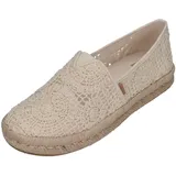 TOMS Damen - Alpargata Rope 2.0 10021941 - Natural Crochet lace, Größe:39 EU - 39 EU