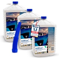 15 L AdBlue® Harnstofflösung 32,5% für alle Fahrzeuge in praktische 5 L PET Kanister [3er SET ZUM SPARPREIS] einfaches Auffüllen effektives umweltschonendes Diesel Additiv