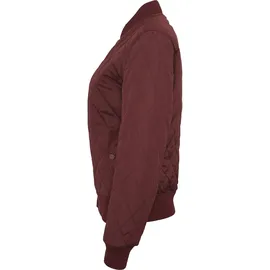 URBAN CLASSICS Diamond Parka Bordeaux M