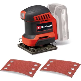 Einhell Akku-Faustschleifer TE-OS 18/113 Li-Solo Power X-Change (18 V, Schwingschleifer, 1,8 mm Schwingkreis, inkl. 2x Schleifpapier P120, ohne Akku)