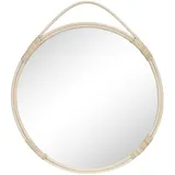 House Nordic Wandspiegel Ø50 cm Natur