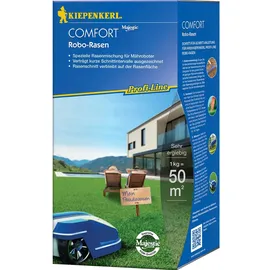 Kiepenkerl Profi-Line Comfort Robo-Rasensamen®, 1 kg, 665507 – Rasenmischung für Mähroboter, geeignet für kurze Mähintervalle & Mulchschnitte, schnellkeimend, Qualitätsrasen aus Spitzensorten