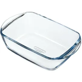 Pyrex rechteckig Glas Frischhaltedose mit Deckel transparent 23 x 15 x 6 cm 1,1 l